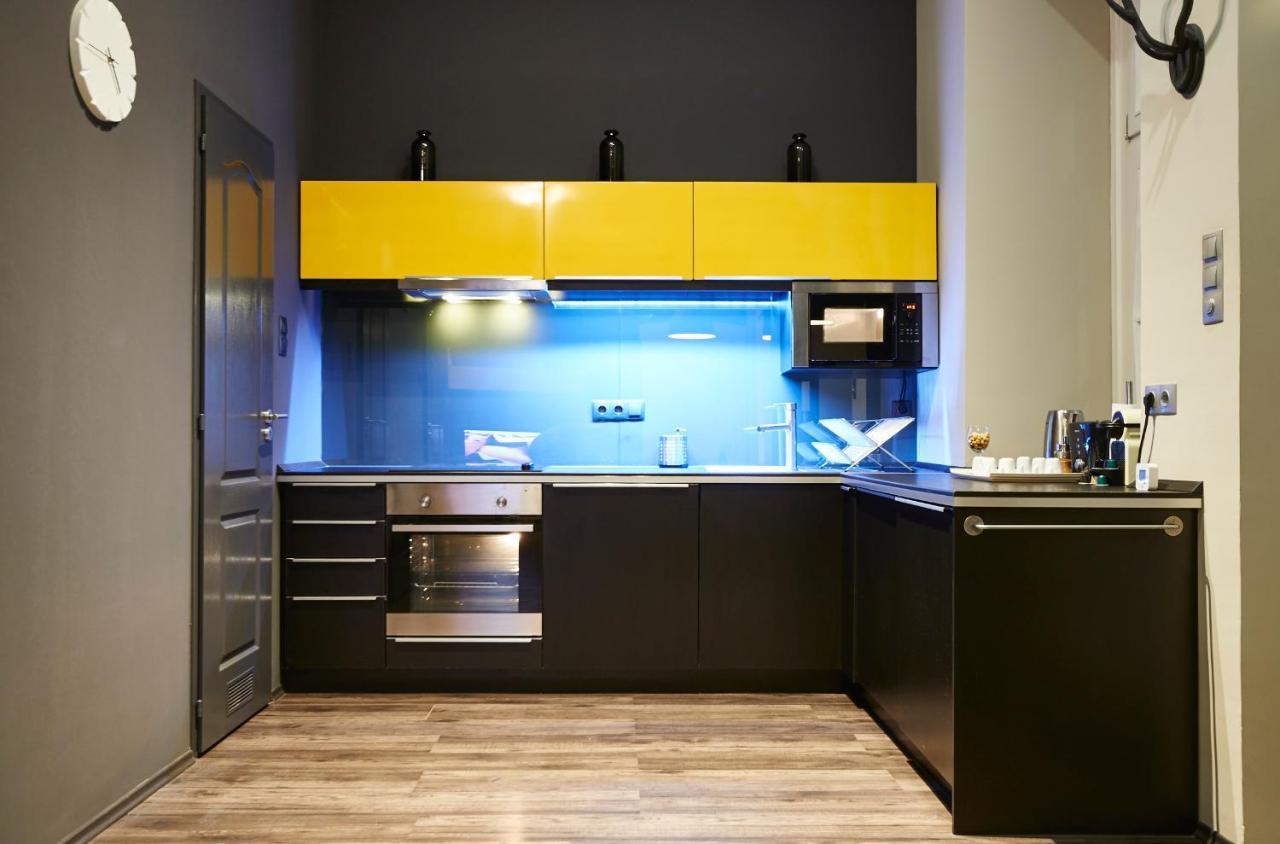 Central Location Yellow-Black Apartment Budapešť Exteriér fotografie